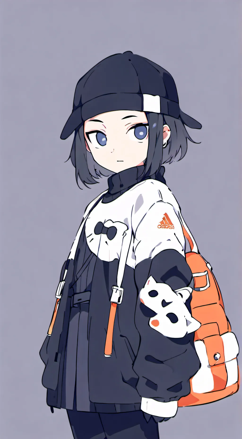 ai character: Squidgame+demonsla background