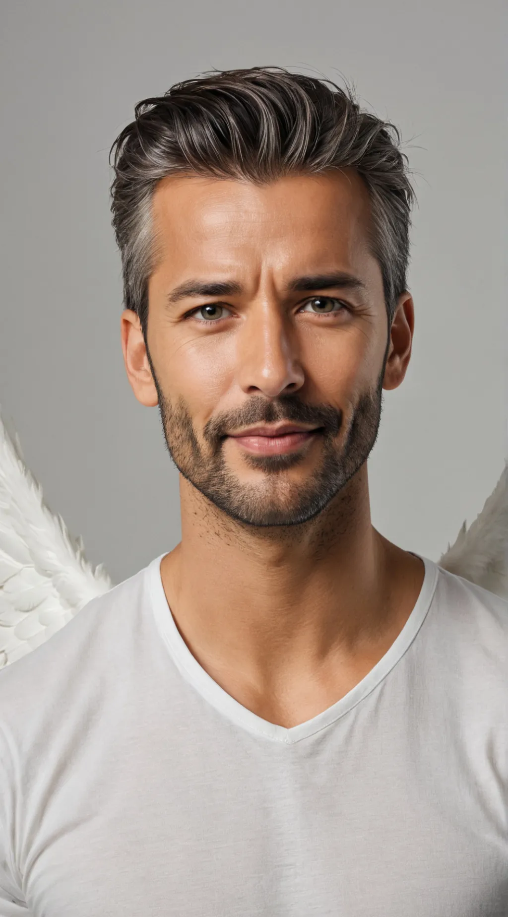ai character: Graybeard background