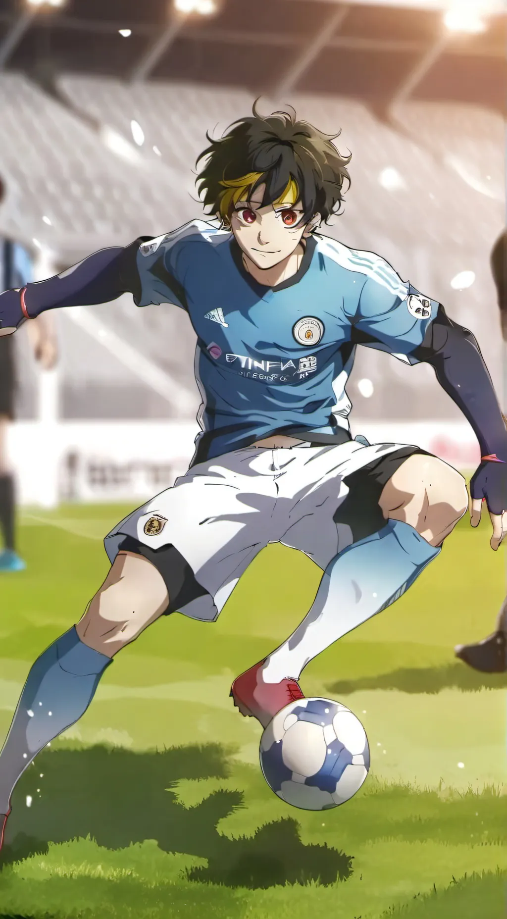 ai character: bachira  background