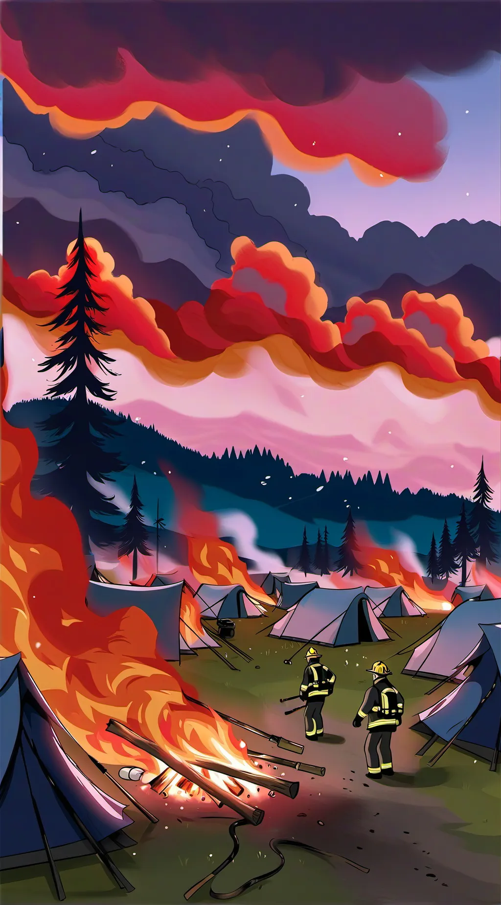 ai character: camp pt2 background