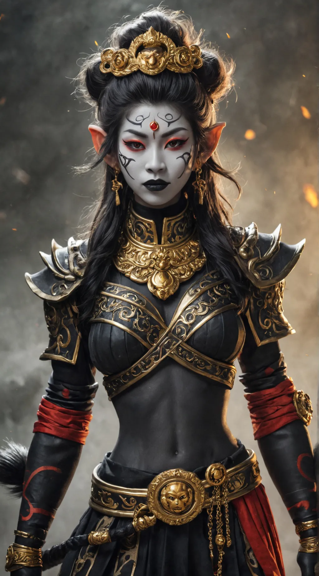 ai character: The sealed queen background