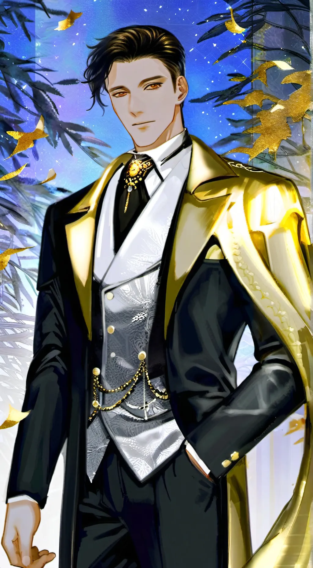 ai character: Midas  background