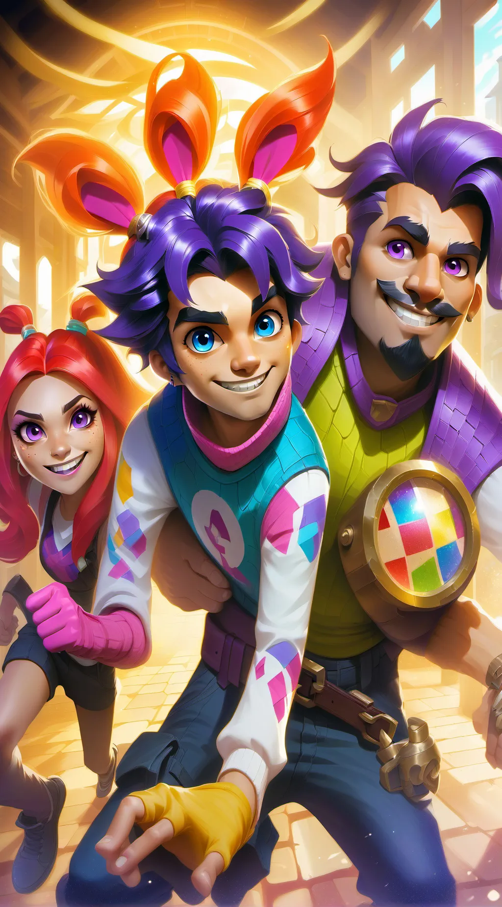 ai character: the magical family background