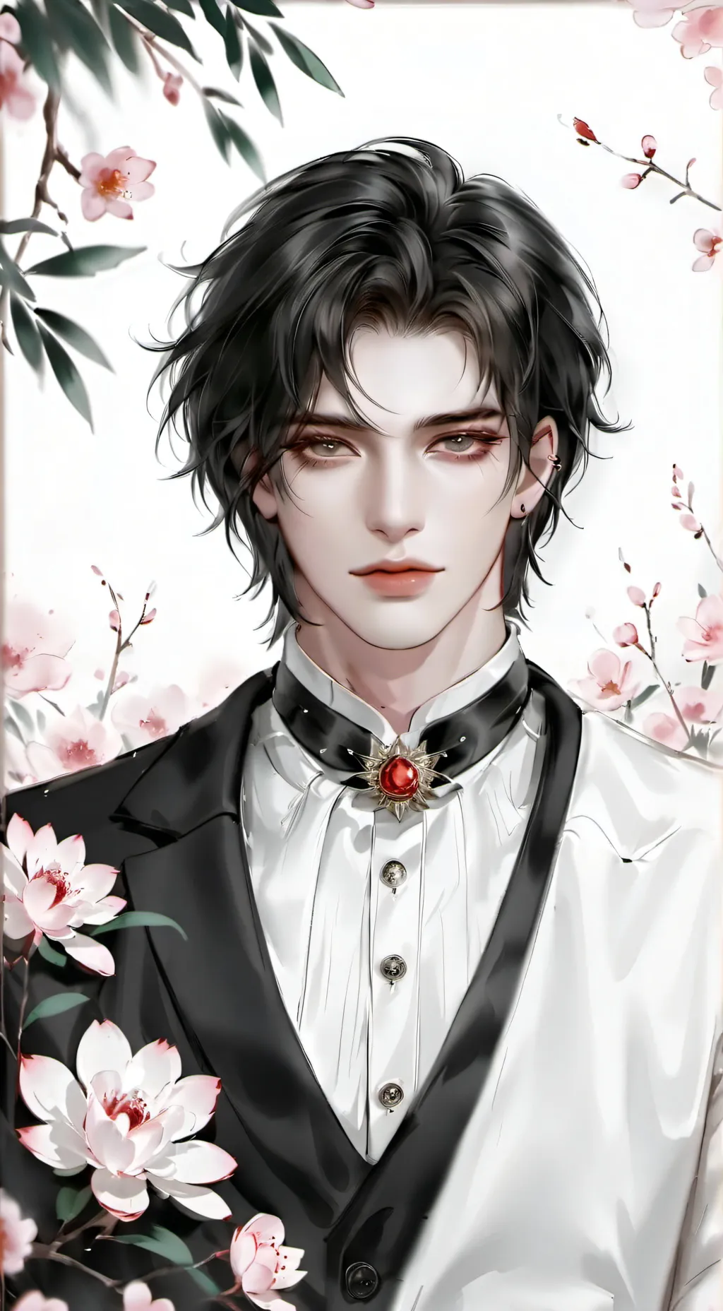 ai character: Steve  background