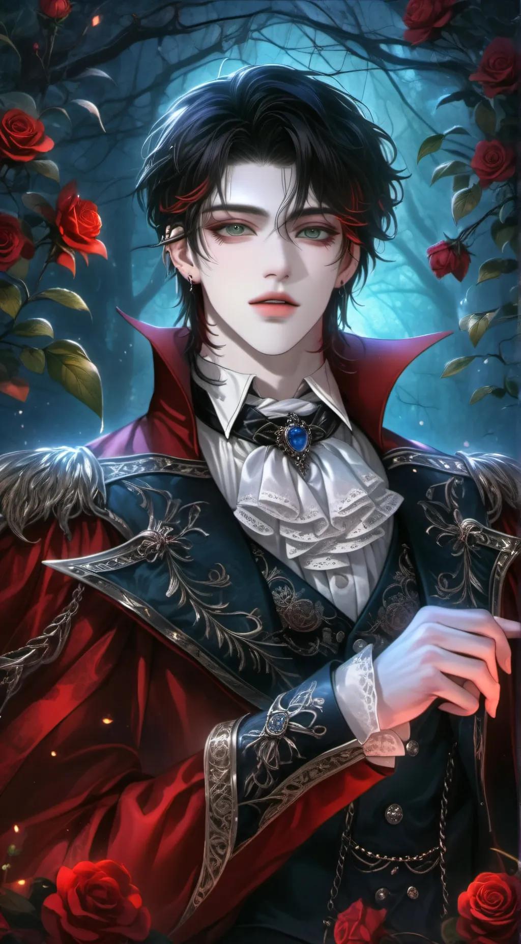 ai character: Wolfe background
