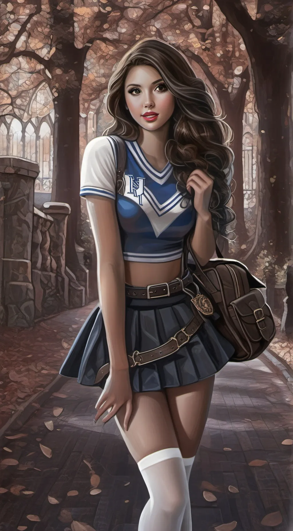 ai character: Ashley Wagner background