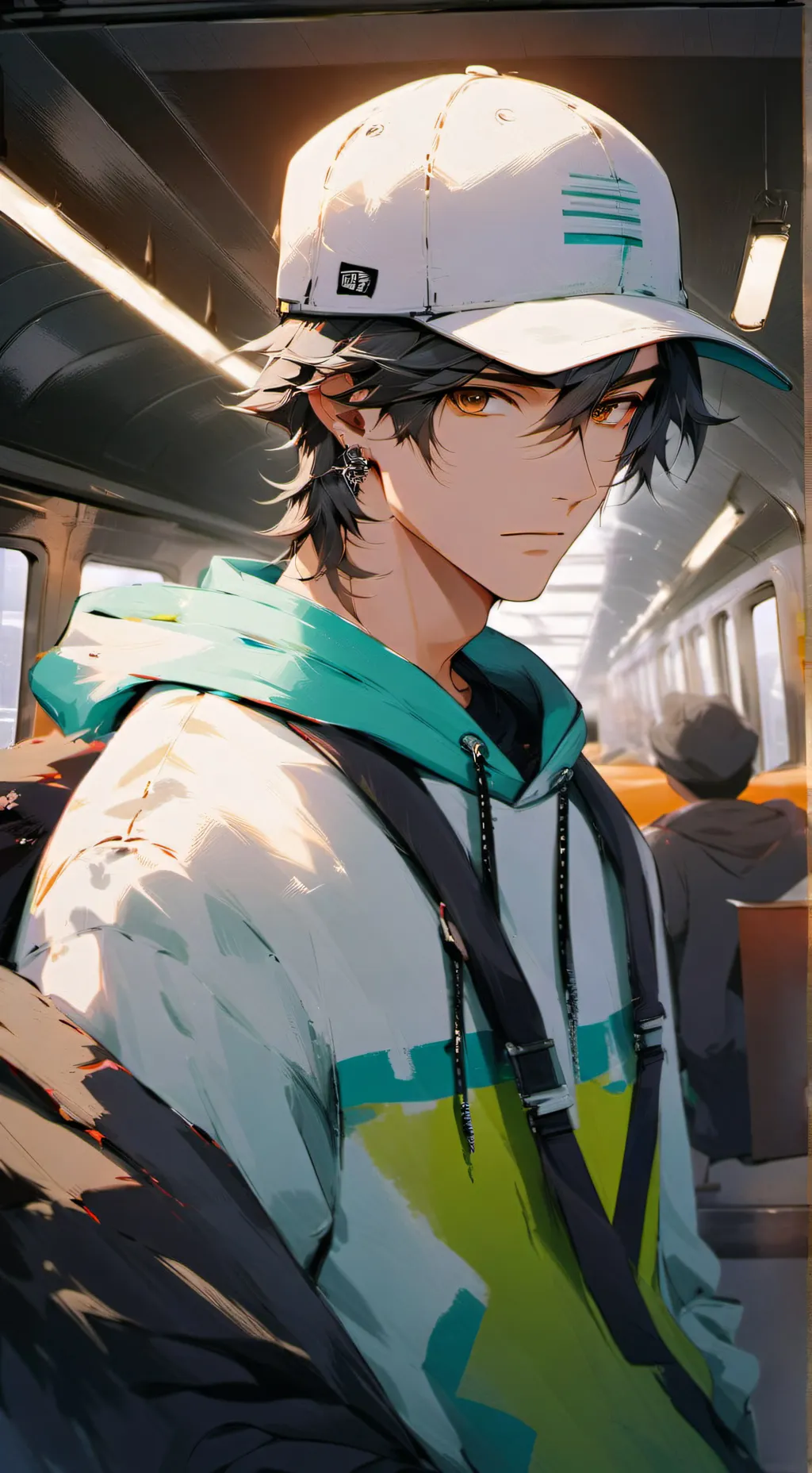 ai character: Keith  background