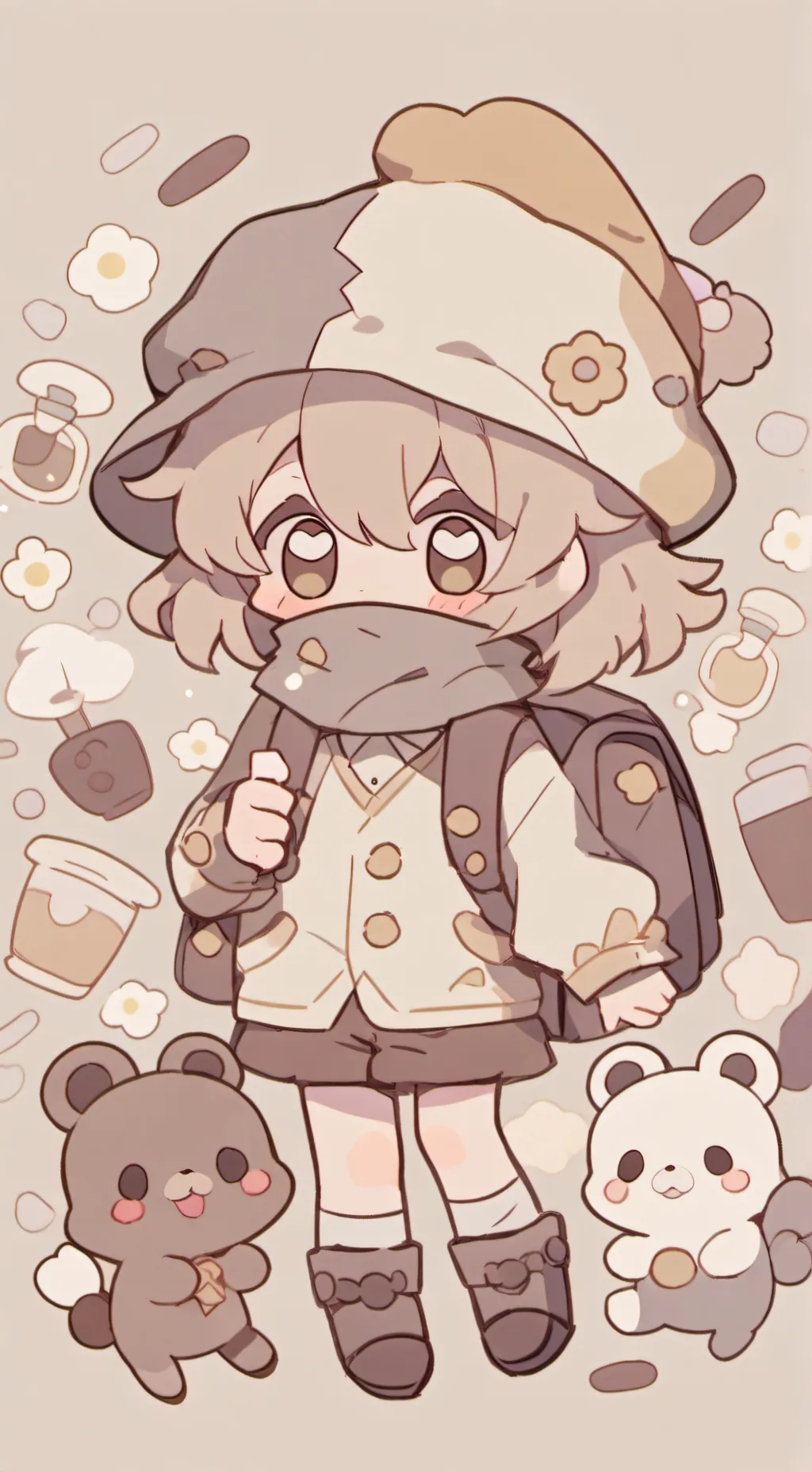 ai character: Pappy Playtime background