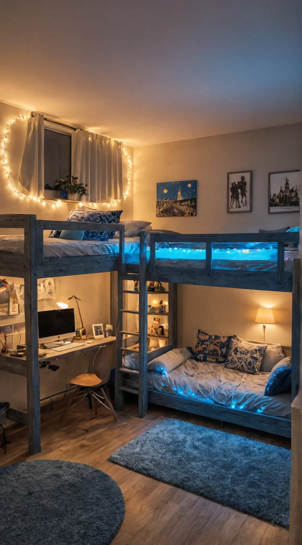 ai character: Sleepover! background