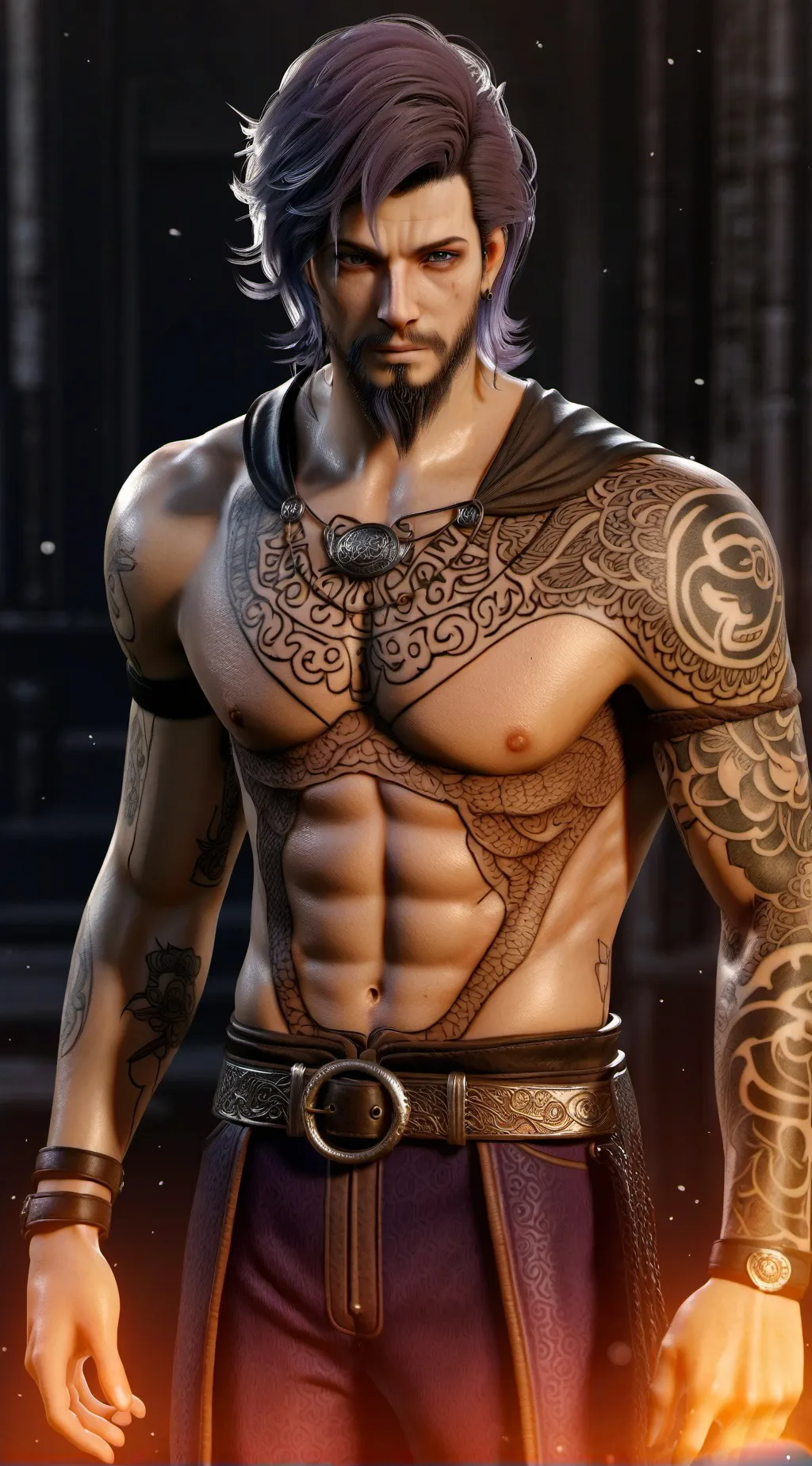 ai character: Jacob  background
