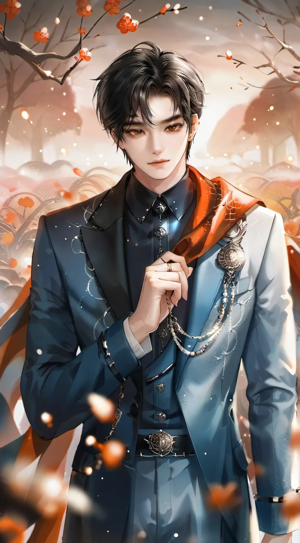 ai character: Mark  background