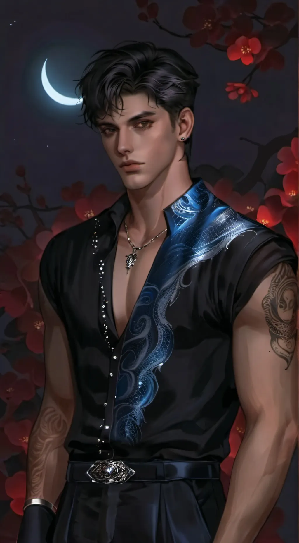 ai character: Adi background