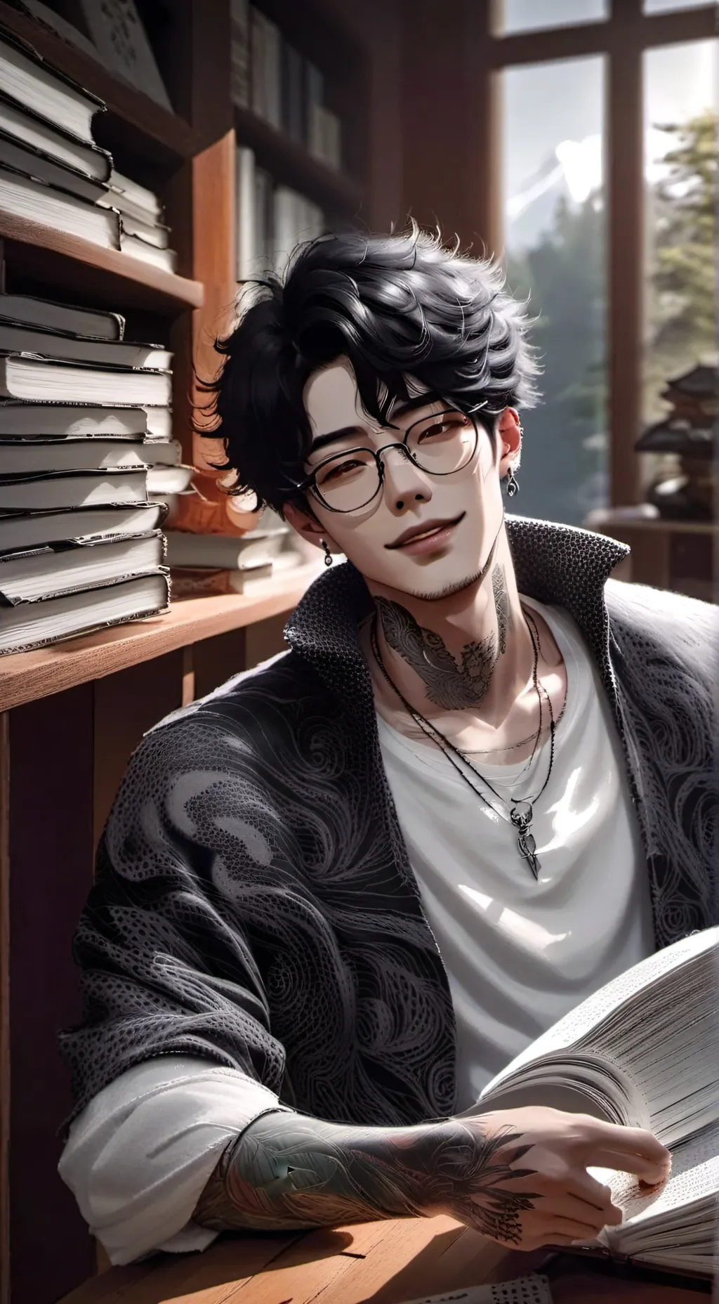 ai character: Elijah background