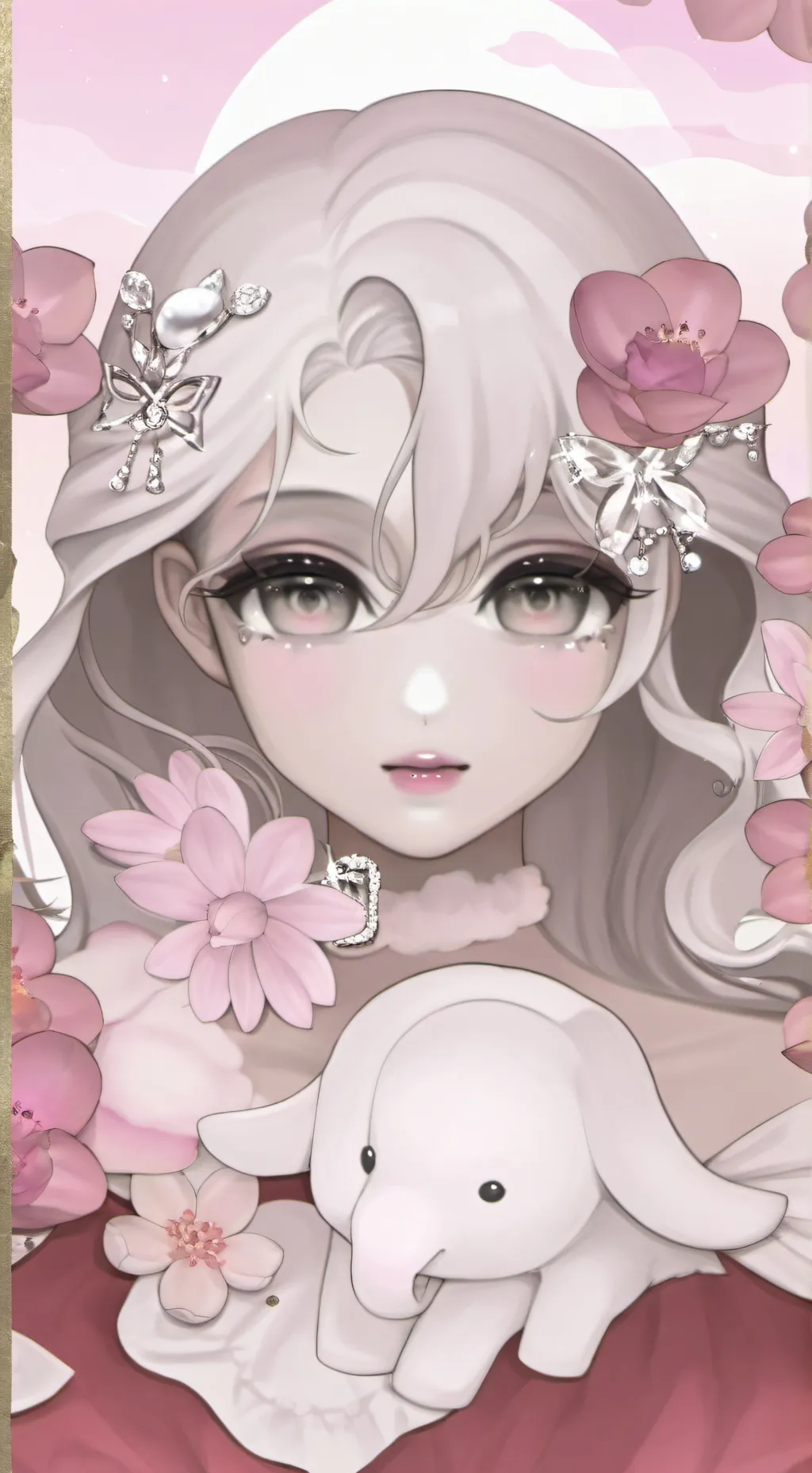 ai character: Fe[mais nova] background