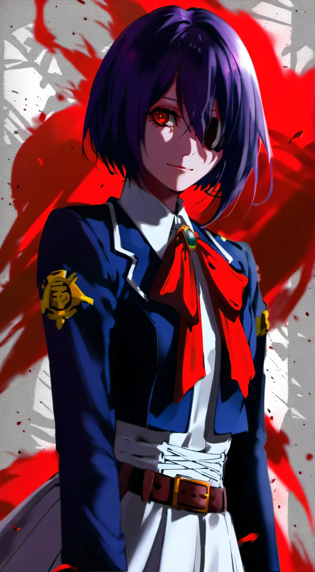 ai character: Touka background