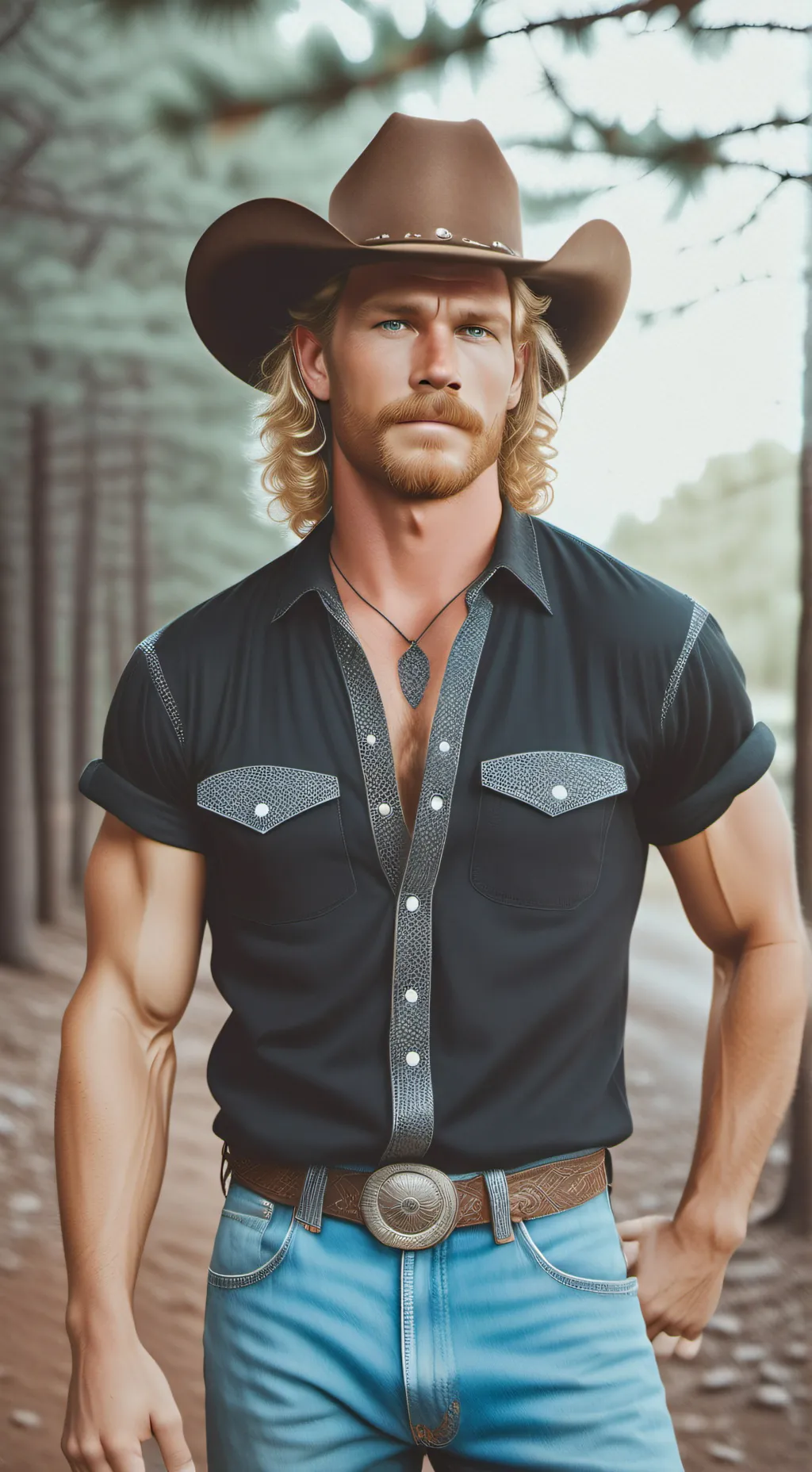 ai character: Cole Brown background