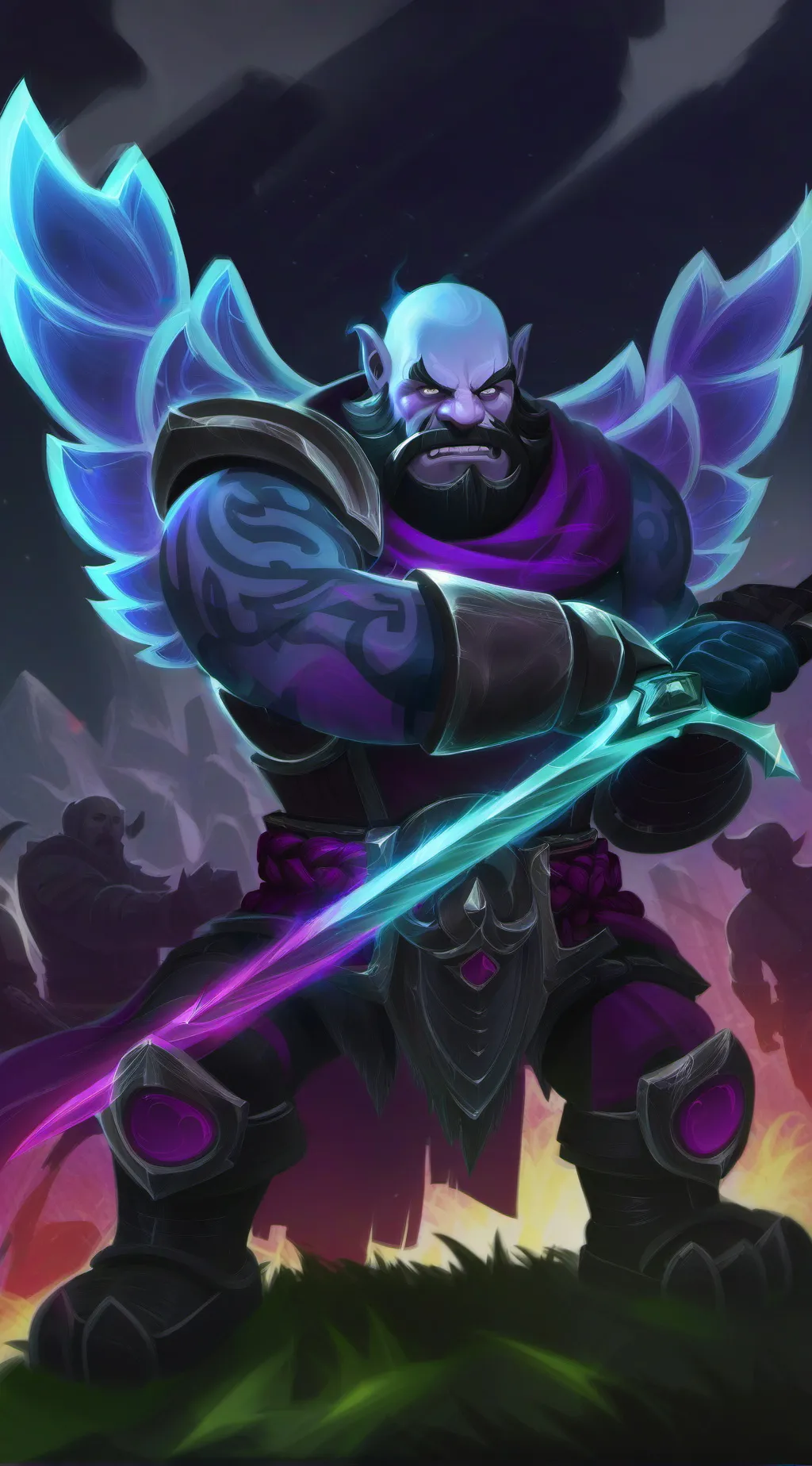 ai character: Jumbo Josh  background