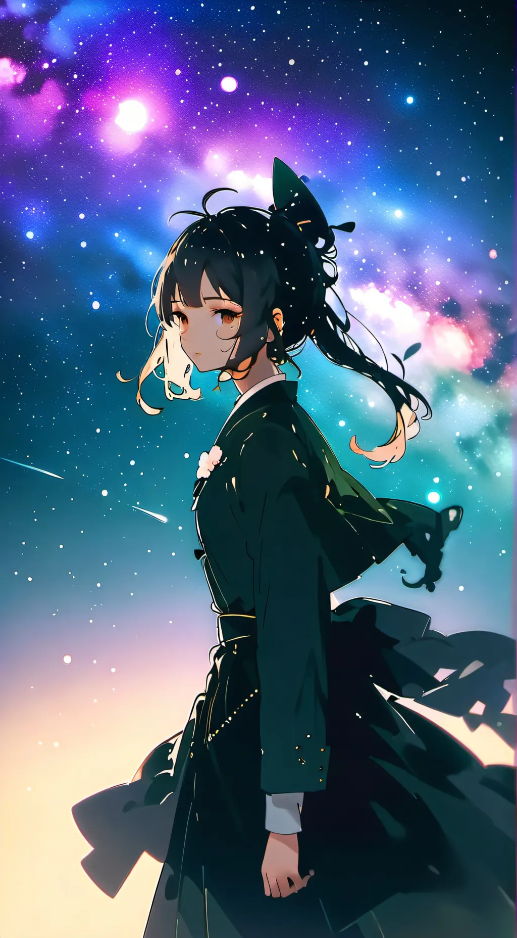 ai character: Japanese cutie background