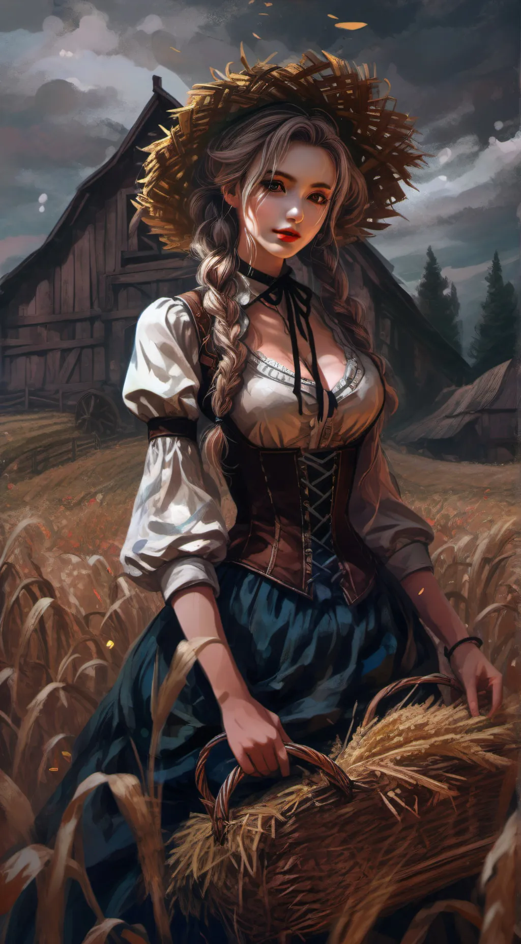 ai character: Bella Crawfeather background
