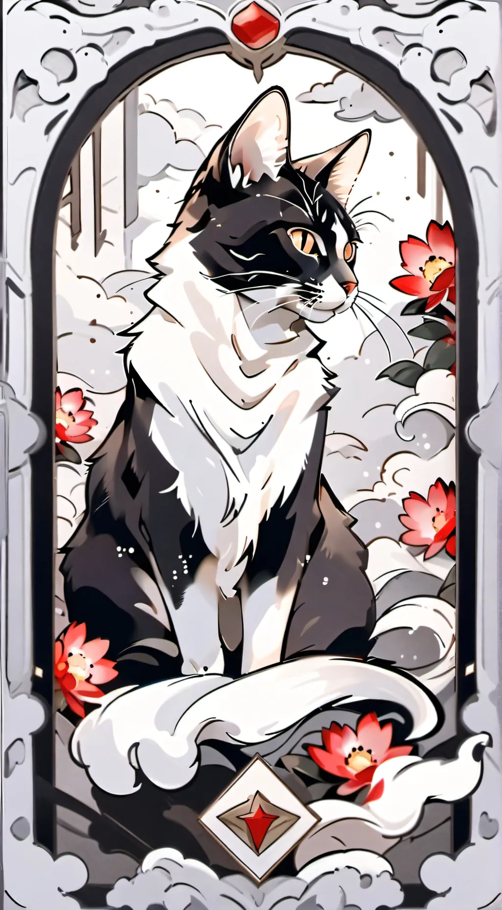 ai character: primera mascota background