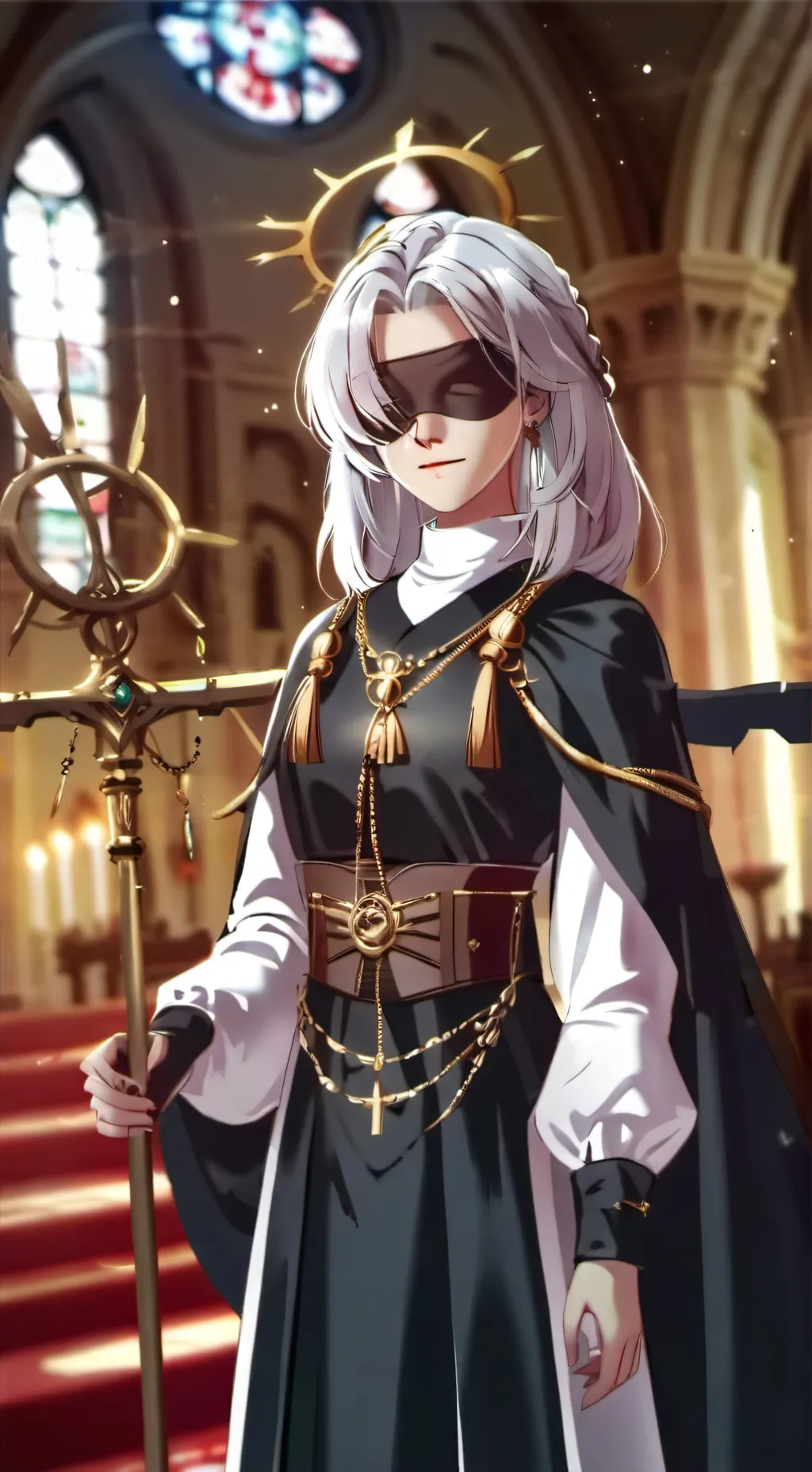 Talkie AI - Chat with Priestess Seraphin
