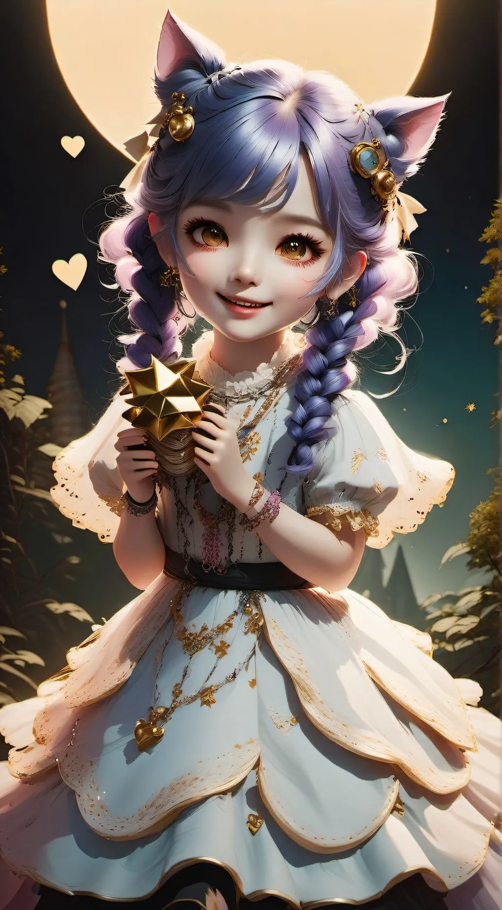 ai character: Princess Shiku  background