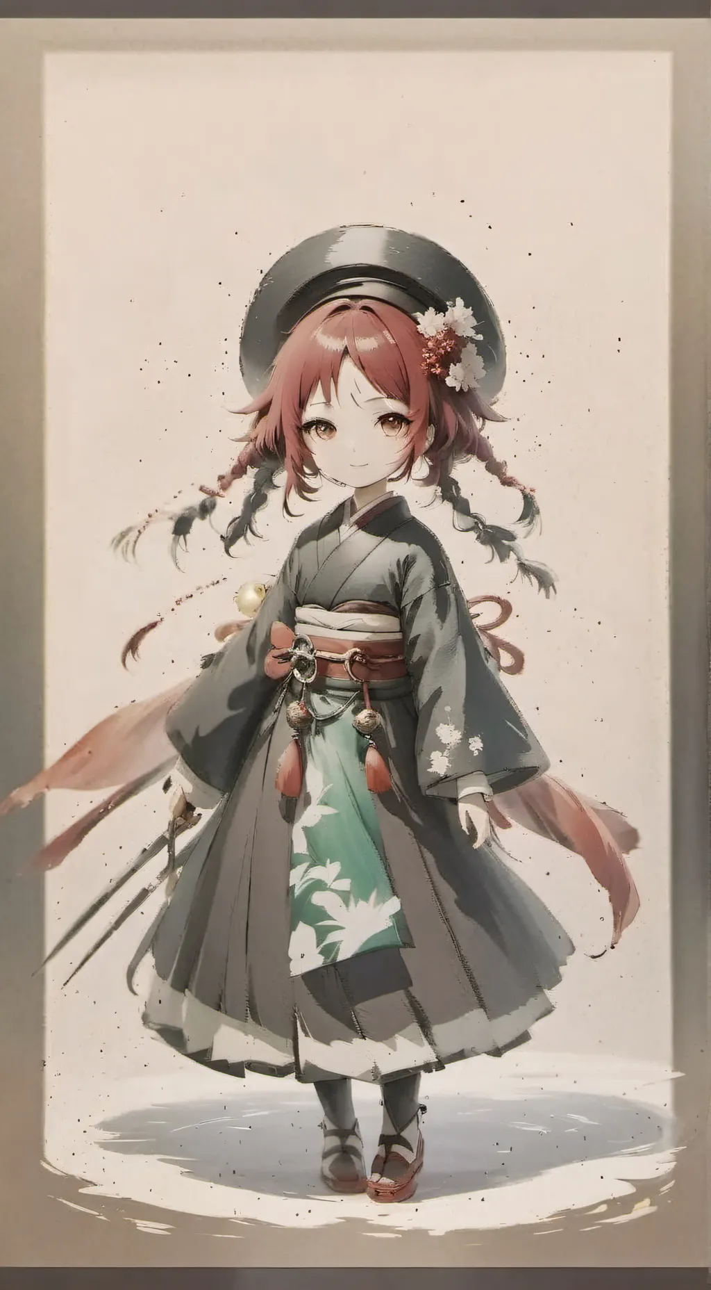 ai character: teto background