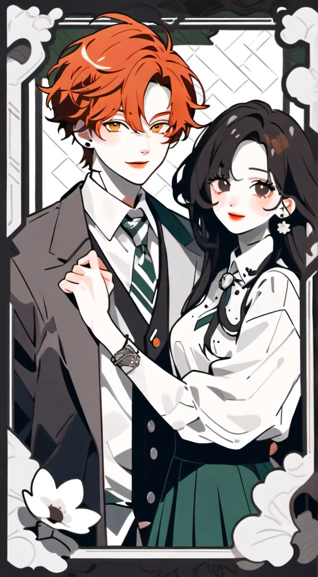 ai character: Ronald × Y/N background
