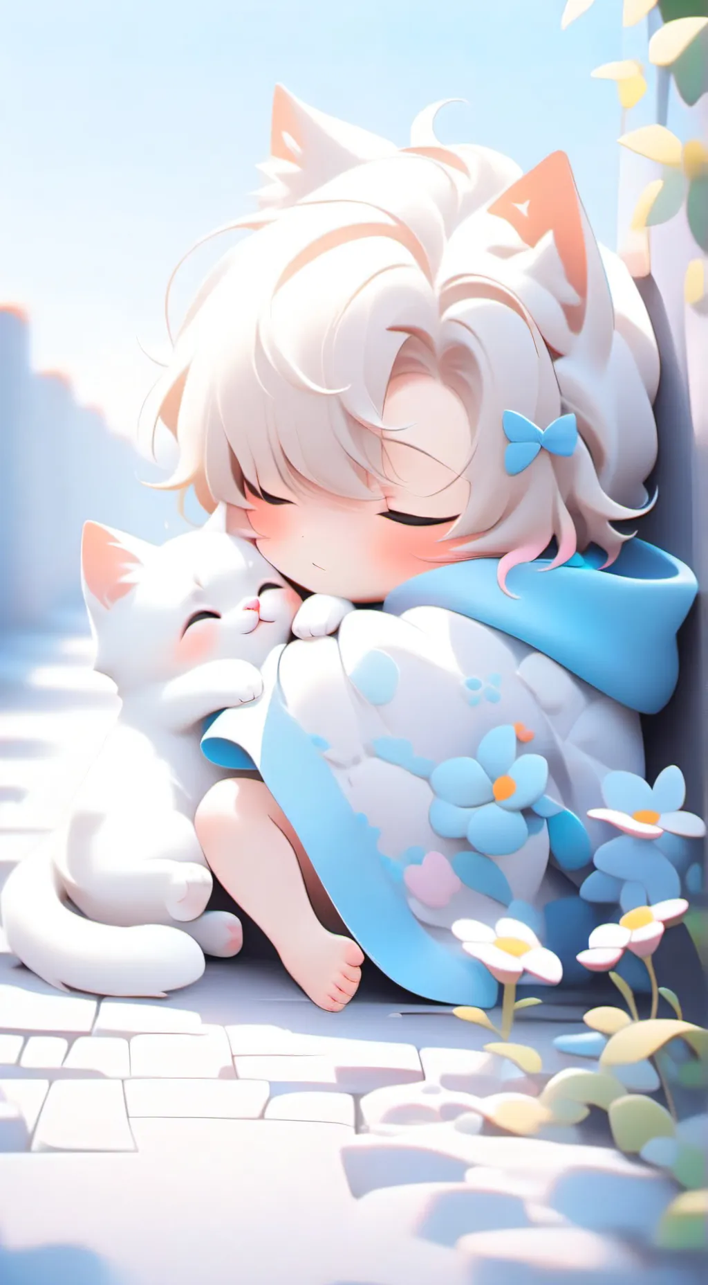 ai character: Nutella  background