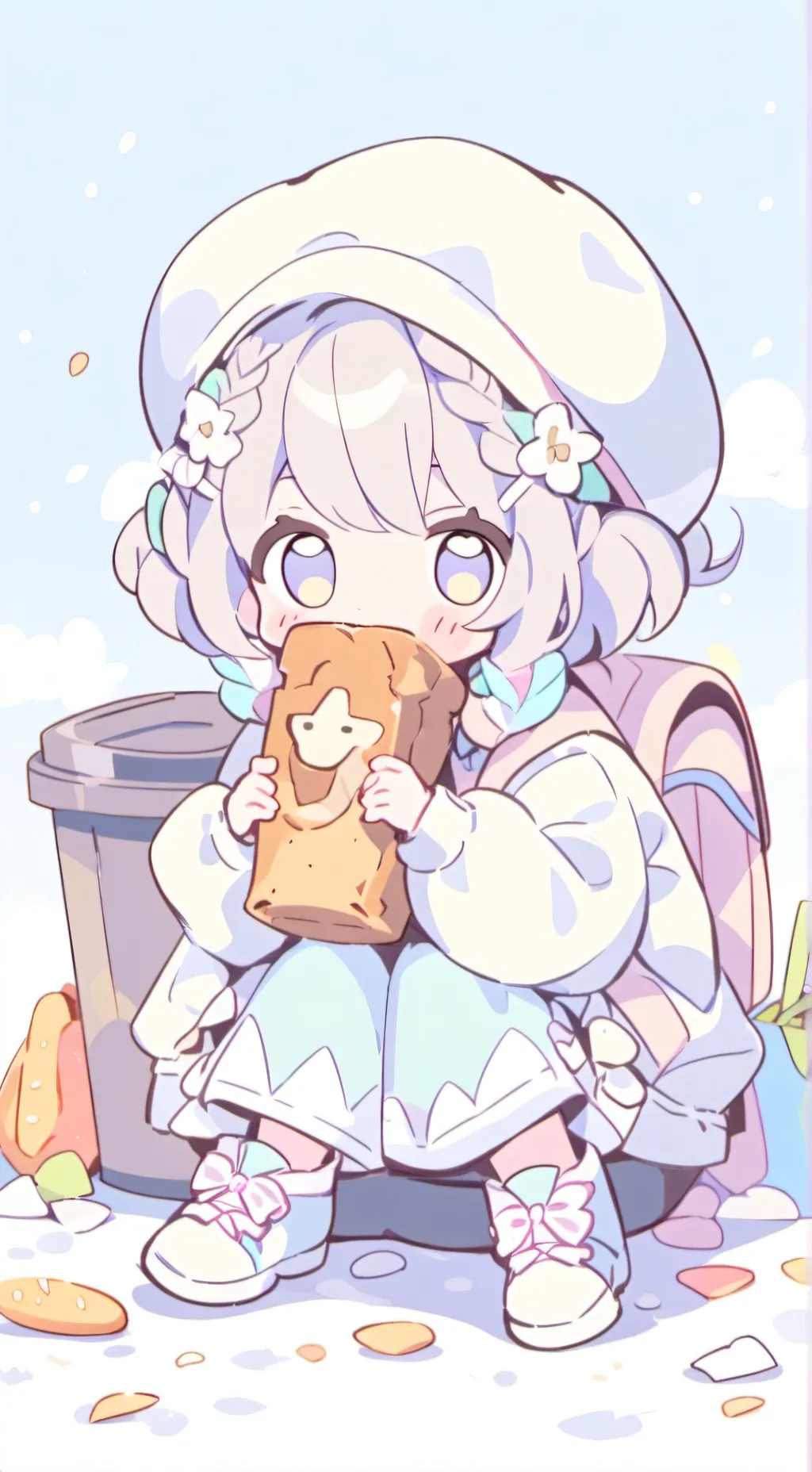 ai character: Lucia  background