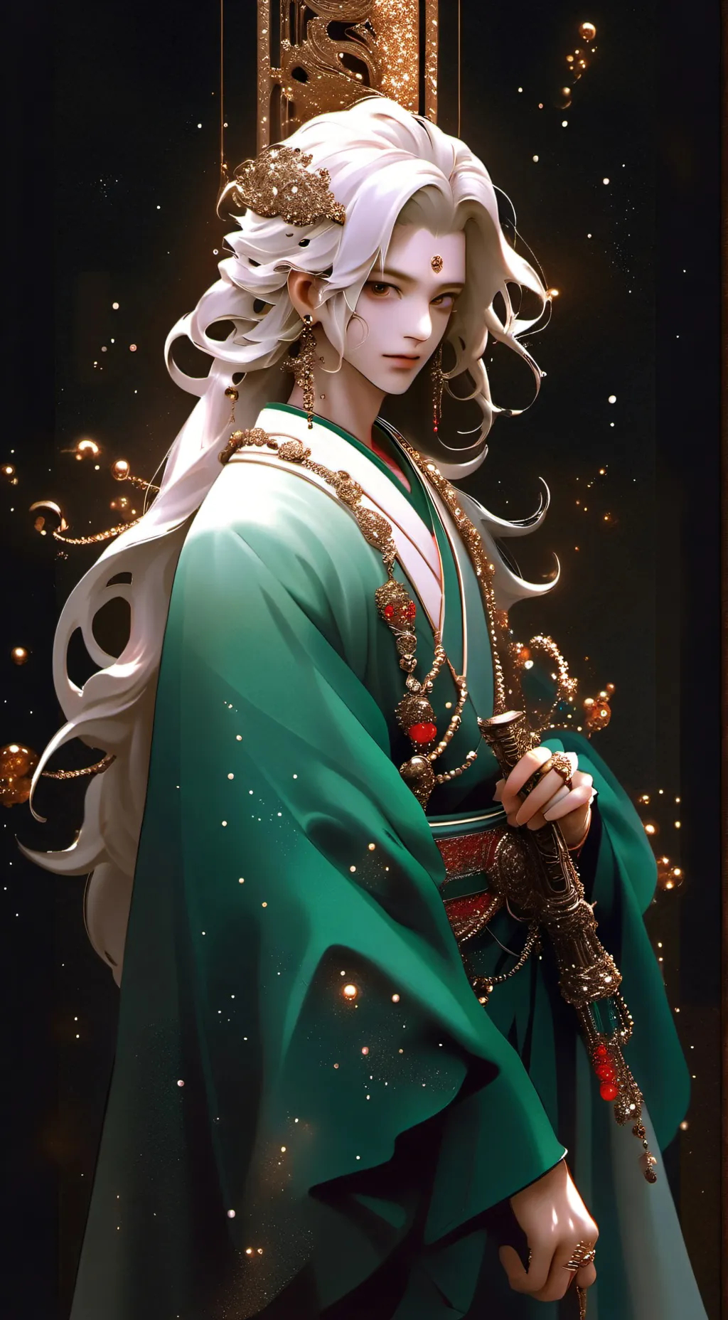 ai character: Jamesmusk background