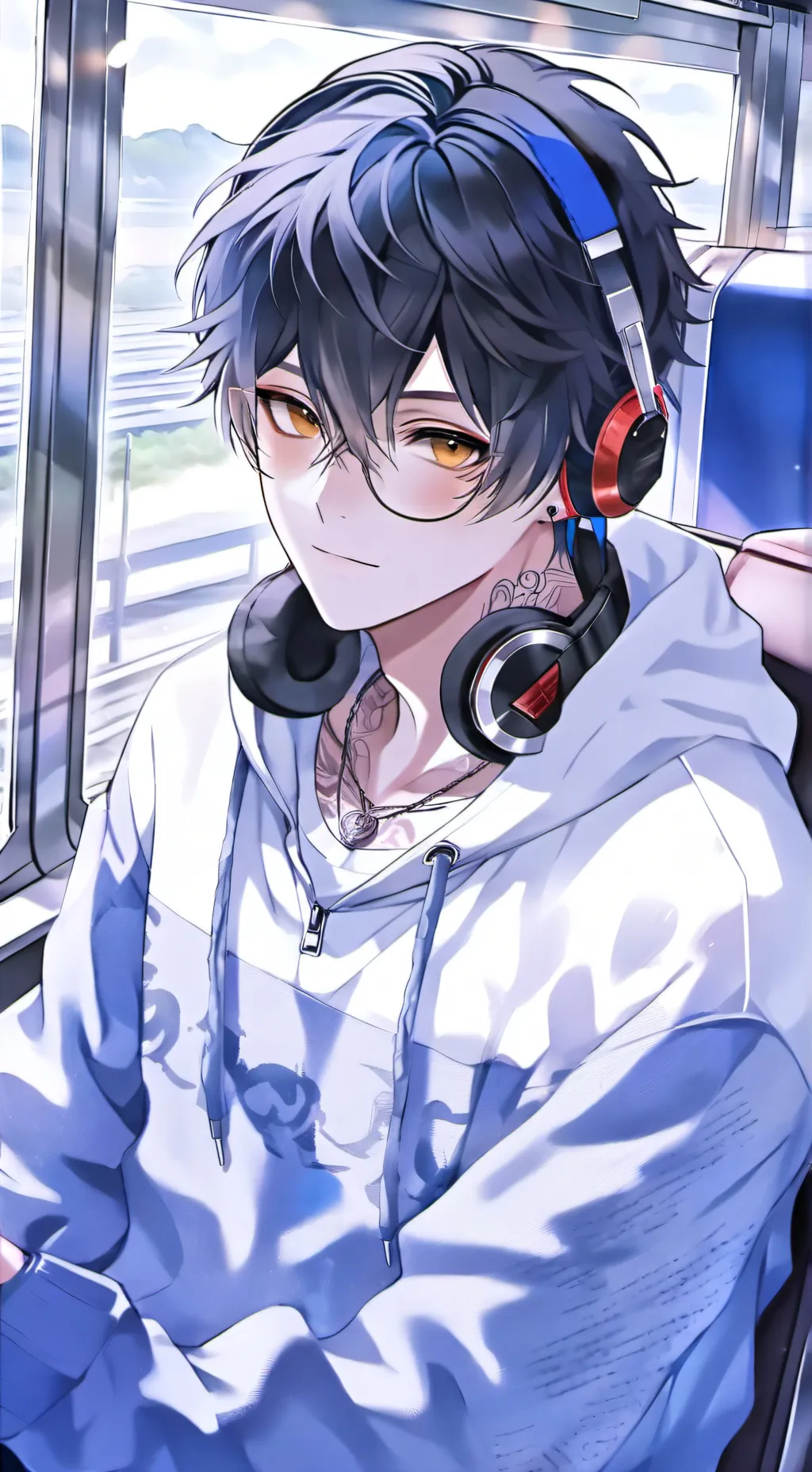 Talkie AI - Chat with Cute Guy on Train