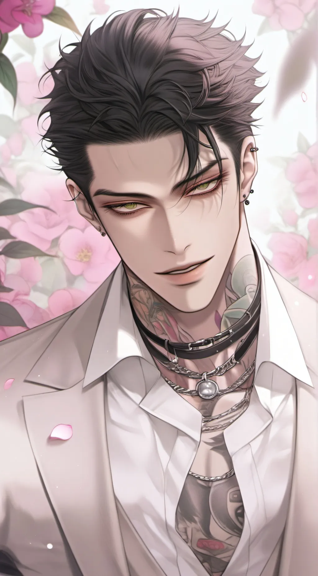 ai character: Ryuuga Kurogane  background