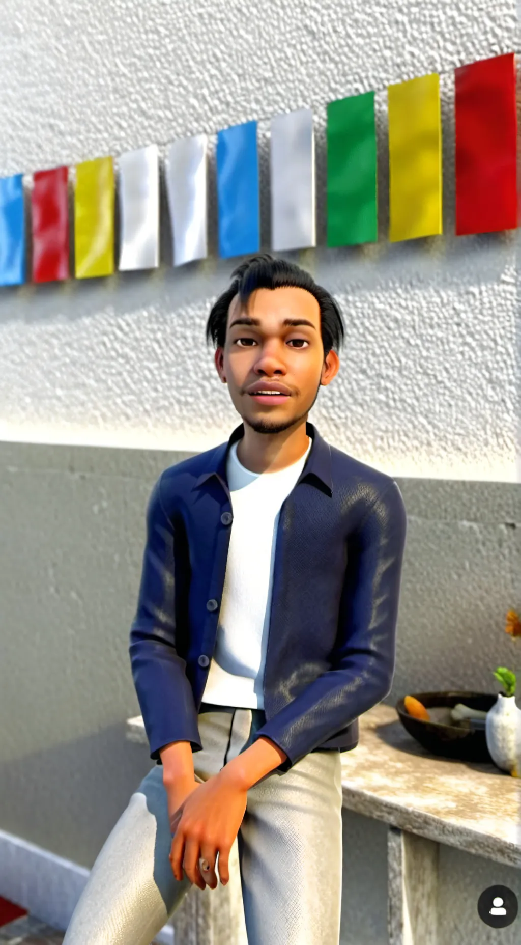 ai character: diddys world background