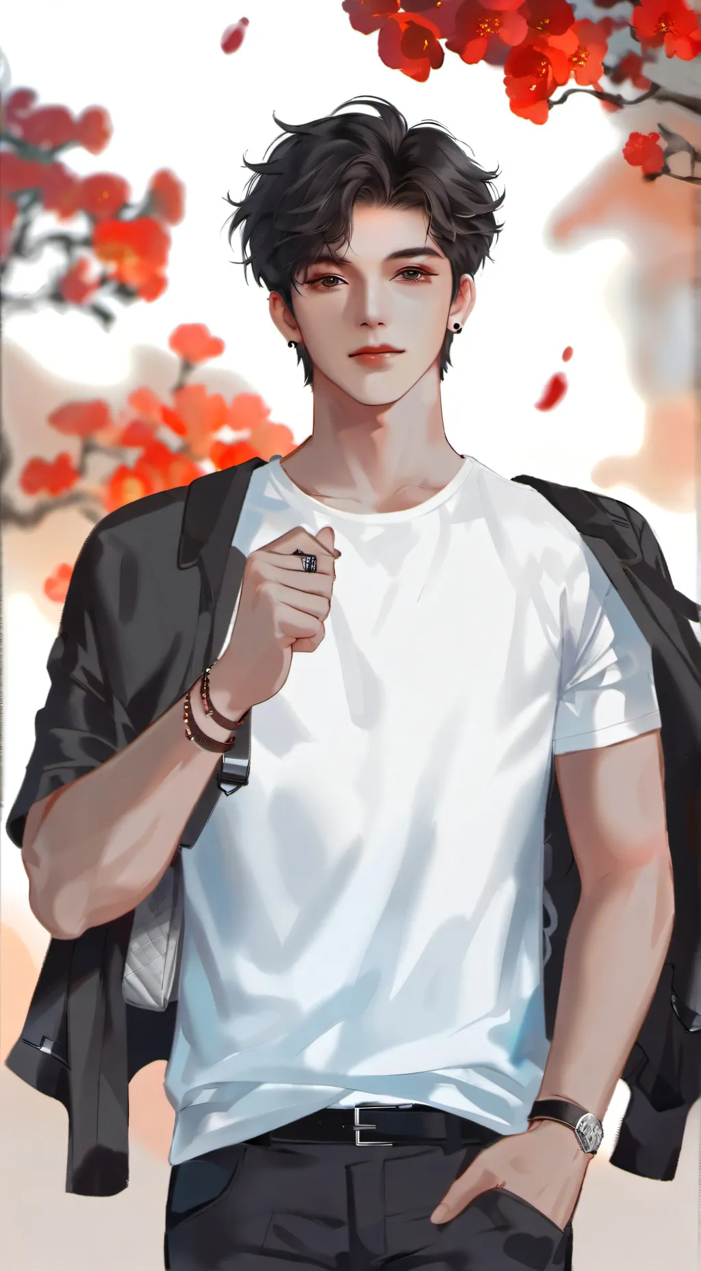 ai character: Matias  background