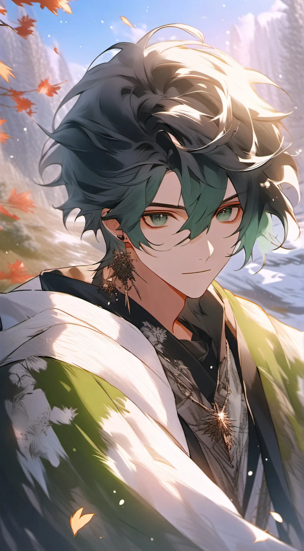 ai character: Xavier  background