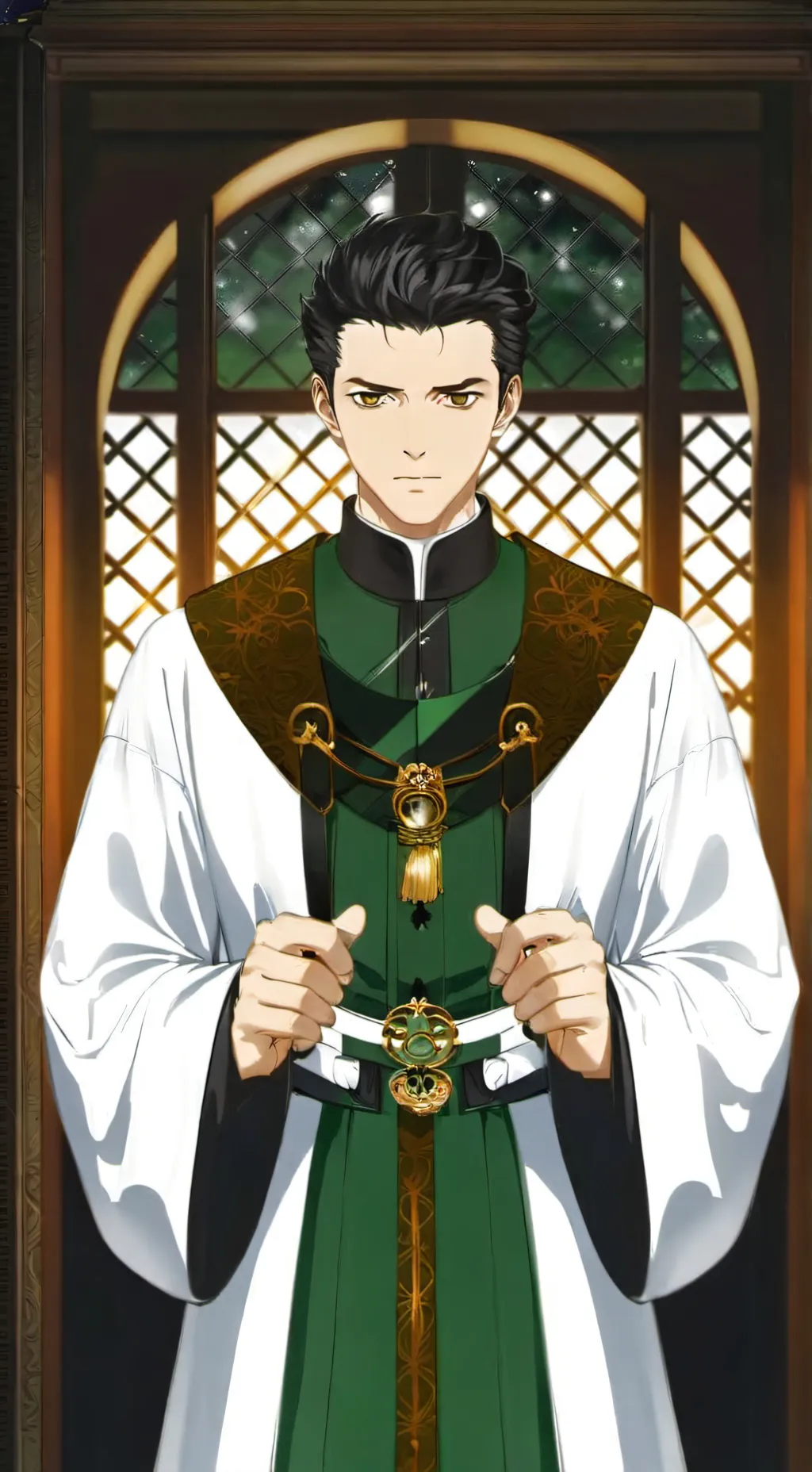 ai character: Damnatio Kira  background