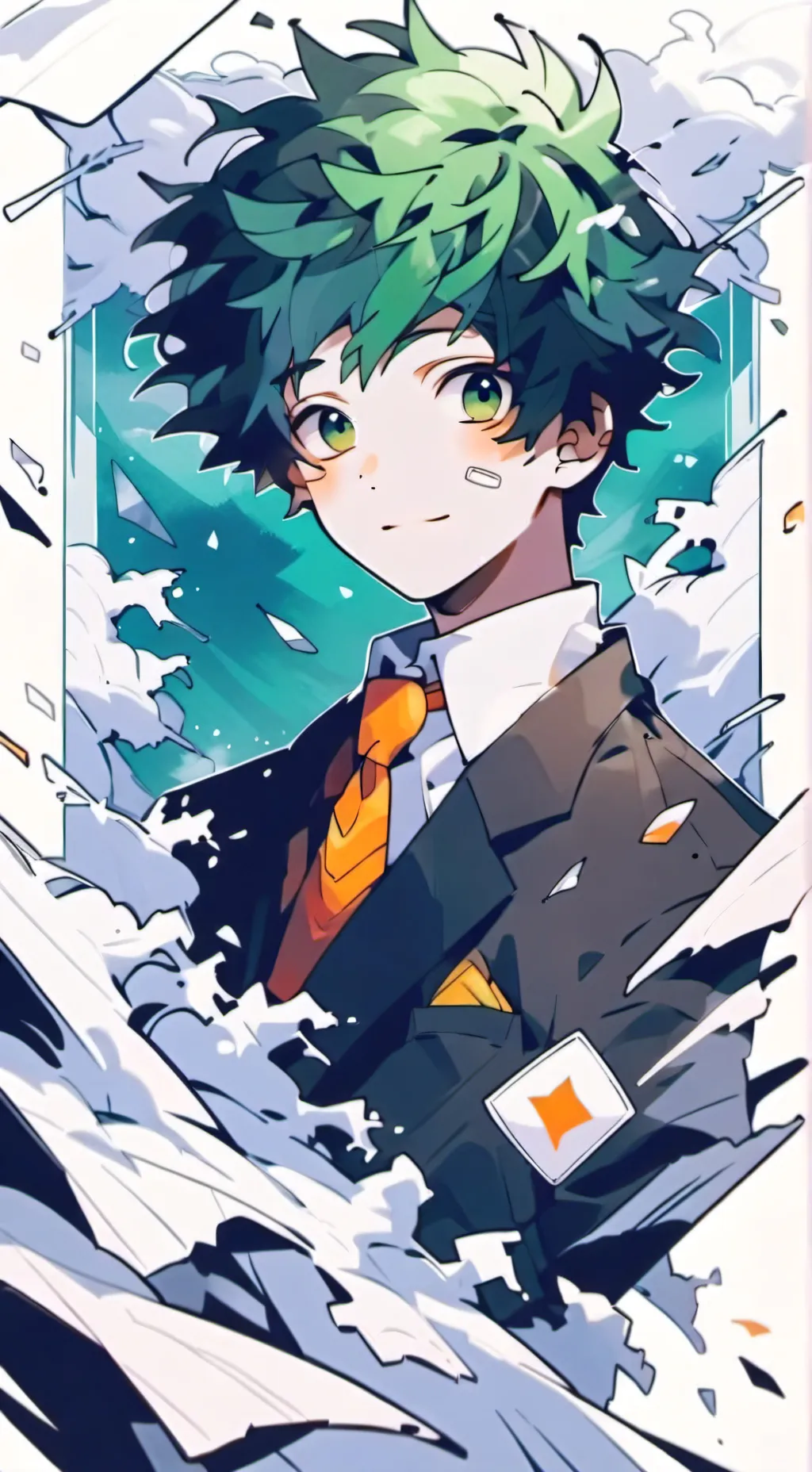 ai character: Mha new student background