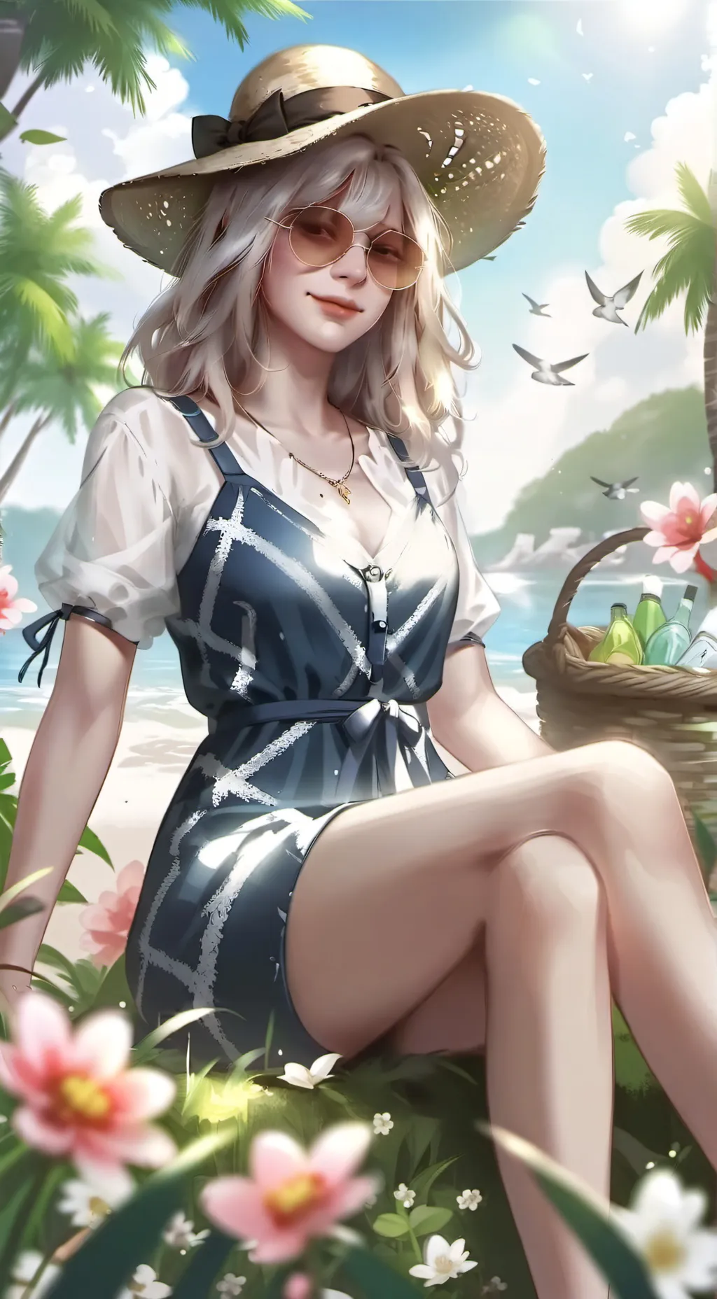 ai character: Laura seither  background