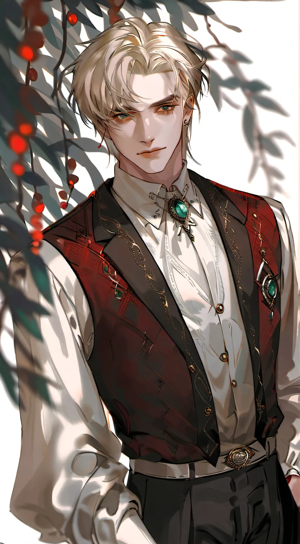 ai character: ♥︎🐍draco🐍♥︎ background