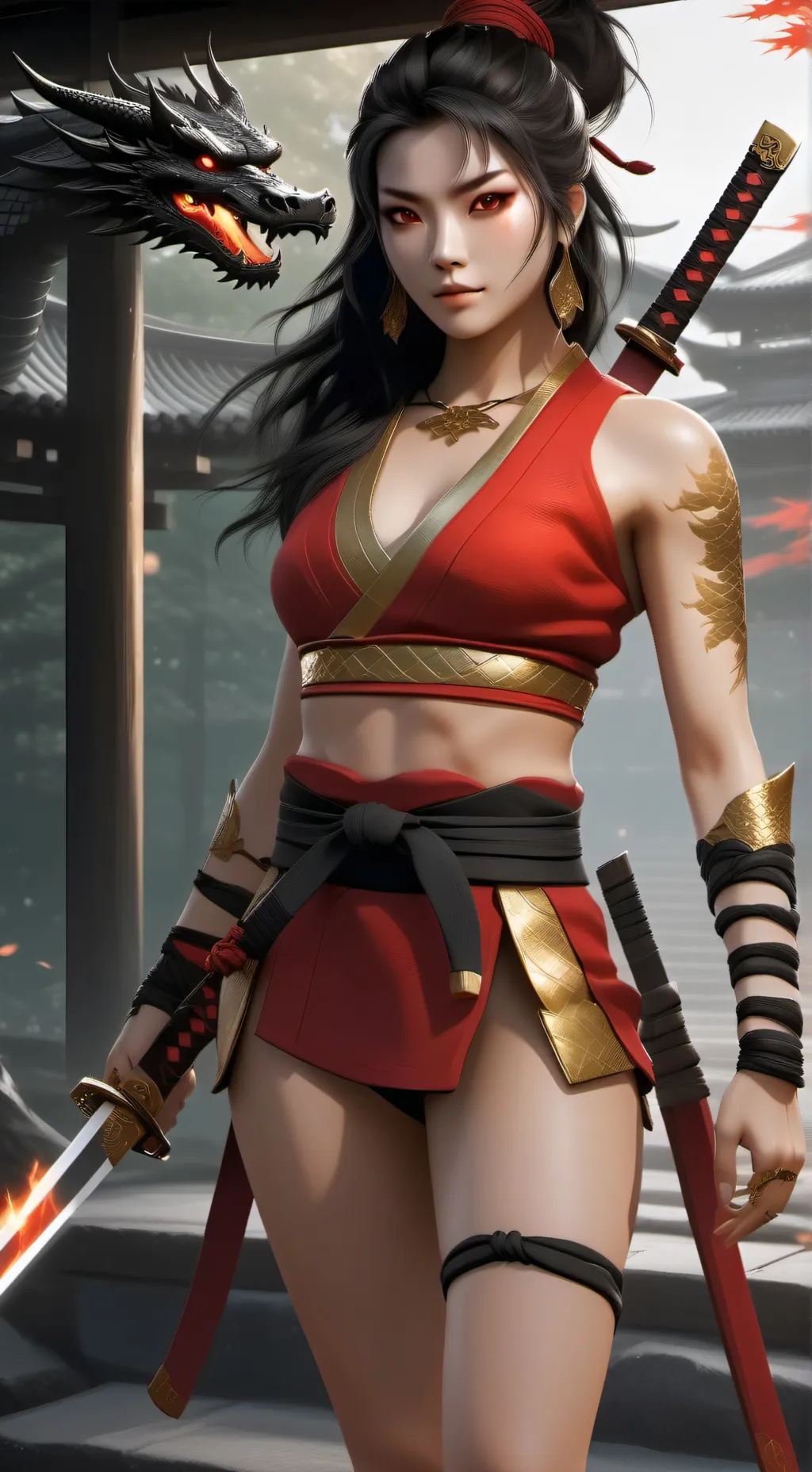ai character: Firebird  background