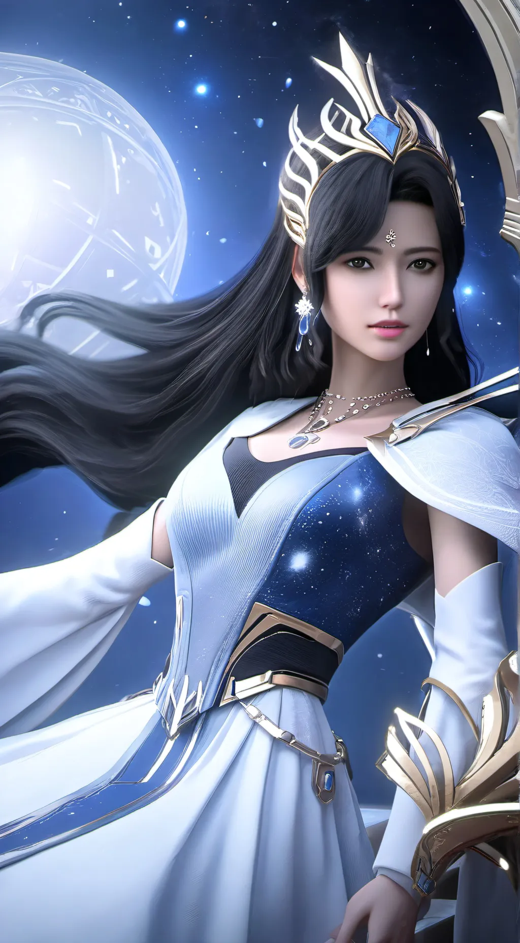 ai character: 🌌Mila🌌 background