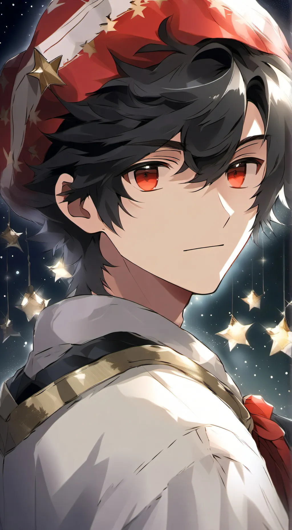 ai character: Moon background