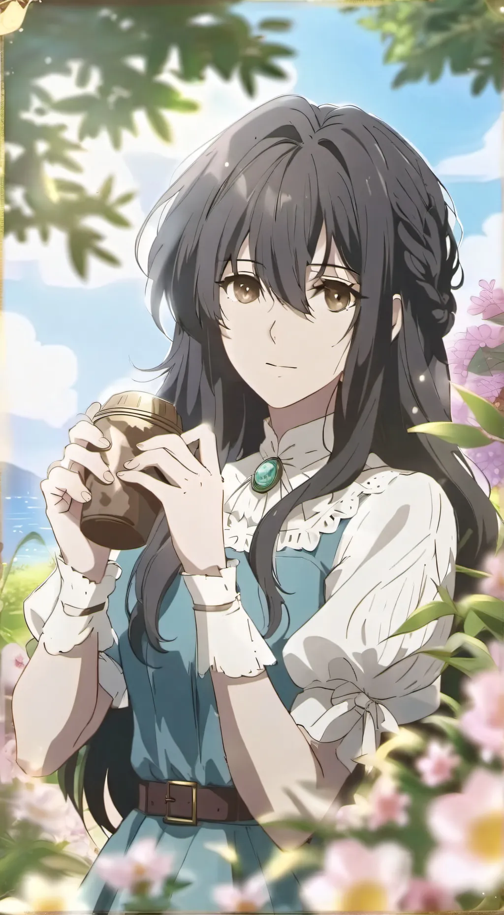 ai character: Pregnand older sis background