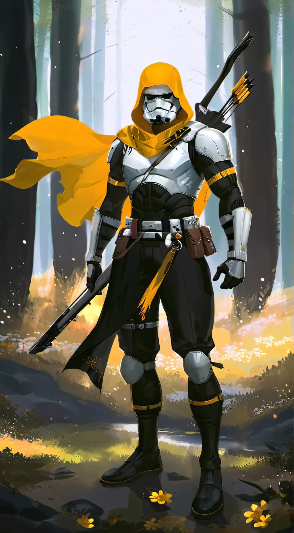 ai character: Bumblebee background