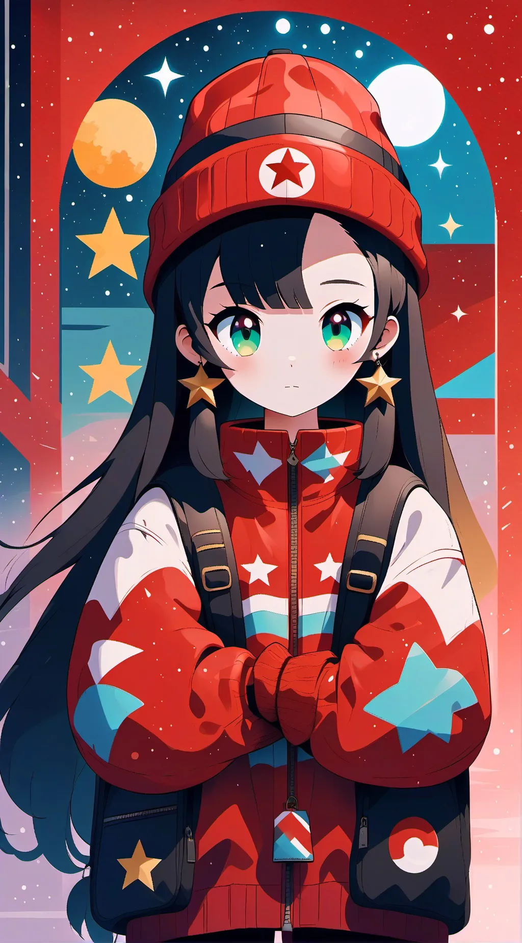 ai character: mha parents  background