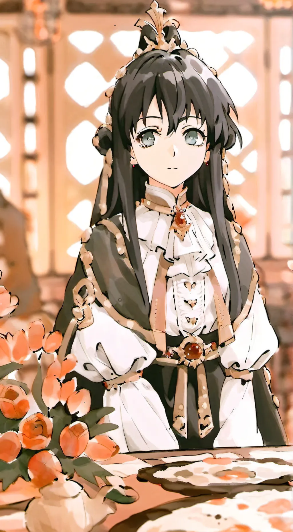 ai character: NICOLLY background