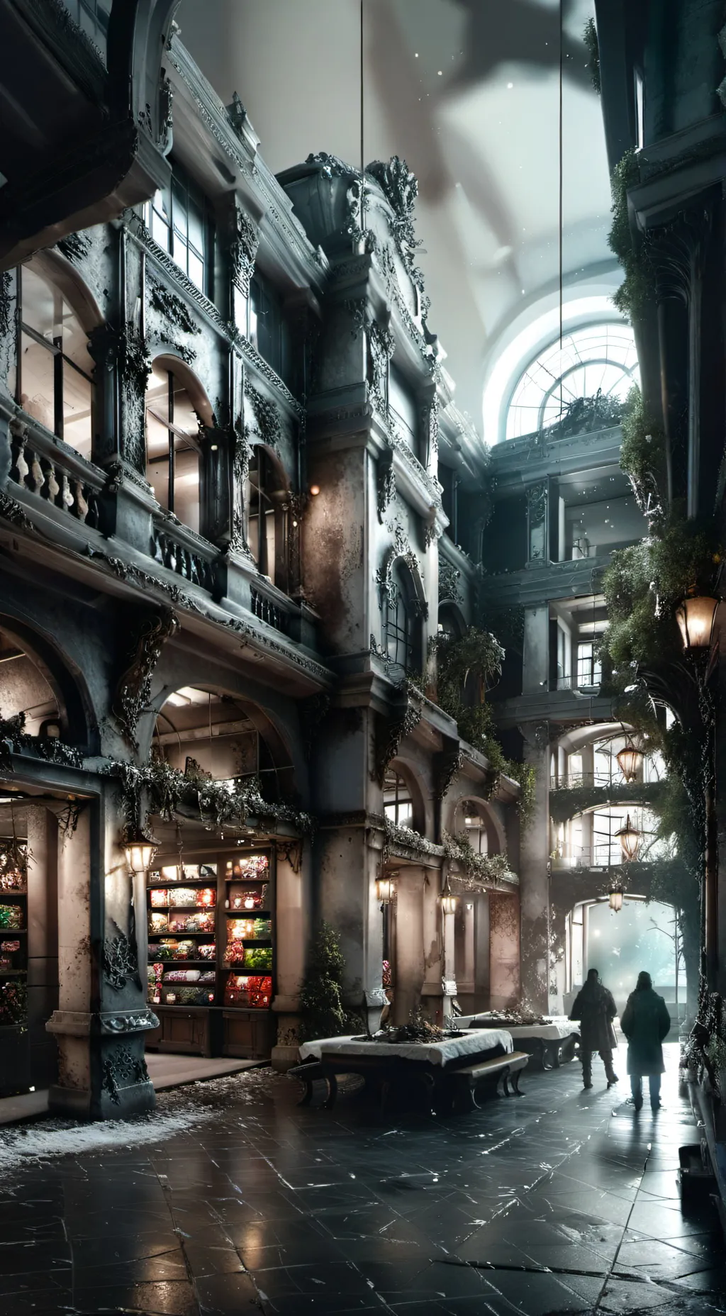 ai character: [-MALL..?-] background