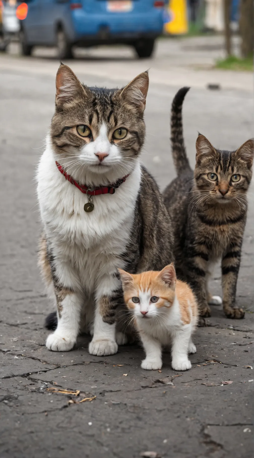 ai character: Cat family background