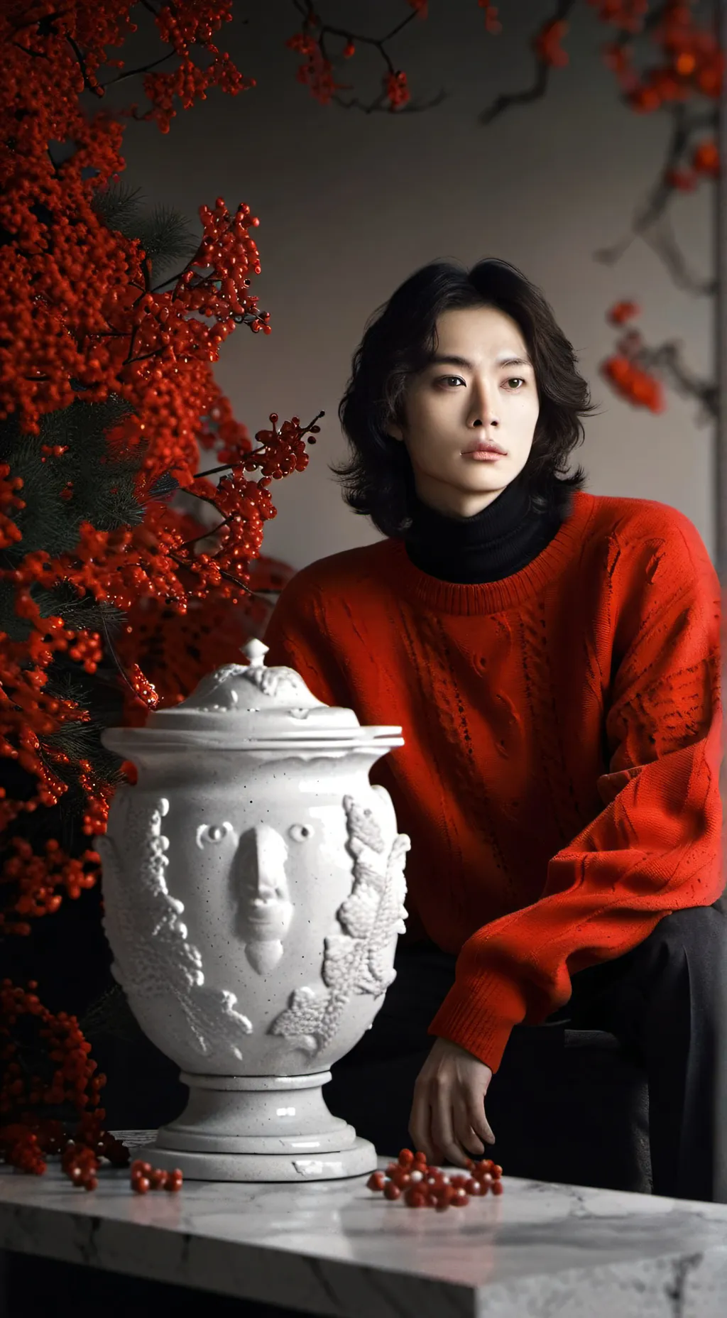 ai character: 남균  background